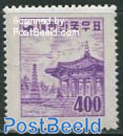 Korea, South 1957 400H, Stamp Out Of Set, Mint NH - Korea (Zuid)