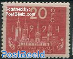 Sweden 1924 20o, Stamp Out Of Set, Unused (hinged) - Nuovi