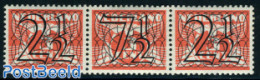Netherlands 1940 2.5+7.5+2.5c [::], Unused (hinged) - Nuovi