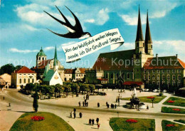 72639704 Altoetting Kapellplatz Gnadenkapelle Kirche Briefschwalbe Wallfahrtsort - Altoetting