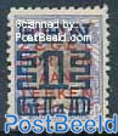 Netherlands 1923 1gld, Perf. 11.5:11, Stamp Out Of Set, Unused (hinged) - Nuevos