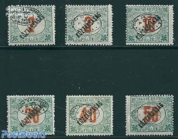 Hungary 1919 Debrecen, Postage Due Overprint 6v, Unused (hinged) - Sonstige & Ohne Zuordnung