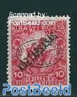 Hungary 1919 Debrecen, 10f+2f, Stamp Out Of Set, Unused (hinged) - Nuovi