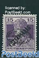 Hungary 1919 Debrecen, 15f, Stamp Out Of Set, Unused (hinged) - Neufs