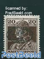 Hungary 1919 Debrecen, 20f, Stamp Out Of Set, Unused (hinged) - Ongebruikt