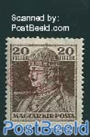 Hungary 1919 Debrecen, 20f, Stamp Out Of Set, Unused (hinged) - Nuevos