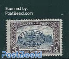Hungary 1919 Debrecen, 3Kr, Stamp Out Of Set, Unused (hinged) - Neufs