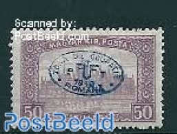 Hungary 1919 Debrecen, 50f, Stamp Out Of Set, Unused (hinged) - Nuovi