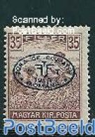 Hungary 1919 Debrecen, 35f, Stamp Out Of Set, Unused (hinged) - Neufs