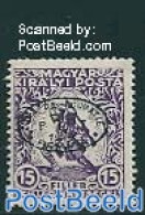 Hungary 1919 Debrecen, 15f+2f, Stamp Out Of Set, Unused (hinged) - Nuovi