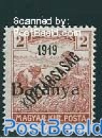 Hungary 1919 Baranya, 2f, Stamp Out Of Set, Unused (hinged) - Neufs