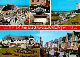 72639688 Westerland Sylt Musikmuschel Dicke Wilhelmine Brunnenskulptur Strand Pr - Other & Unclassified