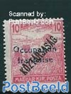 Hungary 1919 Arad, 10f, Stamp Out Of Set, Unused (hinged) - Unused Stamps