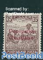 Hungary 1919 Arad, 35f, Stamp Out Of Set, Unused (hinged) - Ongebruikt