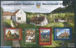 Romania 2013 Transylvania Special S/s, Mint NH, Religion - Churches, Temples, Mosques, Synagogues - Art - Castles & Fo.. - Nuevos