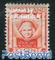 Netherlands 1924 10+2.5c, Stamp Out Of Set, Unused (hinged) - Ongebruikt