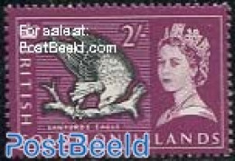 Solomon Islands 1965 2Sh, Stamp Out Of Set, Mint NH, Nature - Birds - Birds Of Prey - Isole Salomone (1978-...)