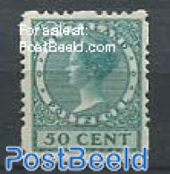 Netherlands 1928 50c, 4-side Syncoperf. Stamp Out Of Set, Mint NH - Nuevos