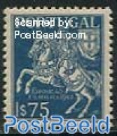 Portugal 1944 1.75E, Stamp Out Of Set, Mint NH, Nature - Horses - Nuevos