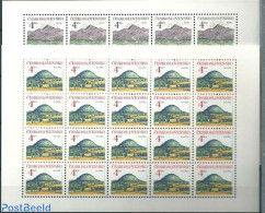 Czechoslovkia 1991 Mountains 2 M/ss, Mint NH, Sport - Mountains & Mountain Climbing - Andere & Zonder Classificatie