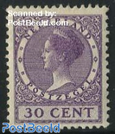 Netherlands 1934 30c, Perf. 13.5:12.75, Stamp Out Of Set, Unused (hinged) - Ungebraucht