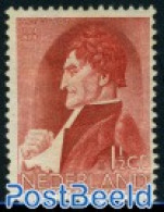 Netherlands 1935 1.5+1.5c, H.D. Guyot, Stamp Out Of Set, Mint NH - Ongebruikt