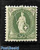 Switzerland 1899 50c, Perf 11.5:12, Stamp Out Of Set, Unused (hinged) - Ongebruikt