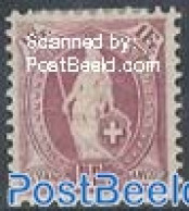 Switzerland 1882 1F, Perf 11.5:11, Stamp Out Of Set, Unused (hinged) - Ungebraucht