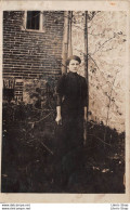 FIRMINY ANDRÉZIEUX (42) Carte Photo - Jeune Femme Identifiée - Née En 1913 à Firminy † En 2008 à Andrézieux - Other & Unclassified