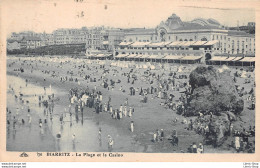 BIARRITZ (64) CPA 1921 - La Plage Et Le Casino Municipal - Éd. CAP - Biarritz