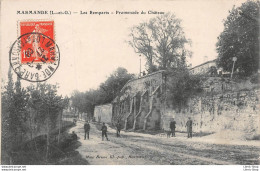 MARMANDE (47) CPA 1909 -  Les Remparts - Promenade Du Château - Éd. Mme BRUNE - Marmande