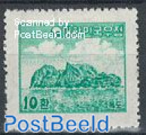 Korea, South 1954 10H, Stamp Out Of Set, Unused (hinged) - Corée Du Sud