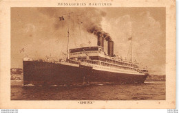 CPA±1930 - Paquebot-Poste "SPHINX" Des Messageries Maritimes - Piroscafi