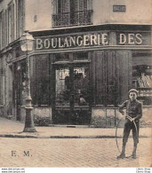 CPA±1920 - 20 Bd Alphand - Boulangerie- Alimentation Patrice Frères - Garçon Jouant Au Cerceau Éd. E.M. - Saint Mande