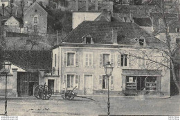 CHATEL-CENSOIR (89) La Place - Char De Débardage (pour Les Billes De Bois) - Commerce - L'Église - Coll. J.D - Other & Unclassified