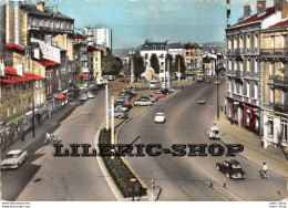 Saint-Étienne (42) CPSM 1964 - Place Locarno - Automobiles  Juva 4, 203 Aronde Panhard Versailles Éd. BAURE - Saint Etienne