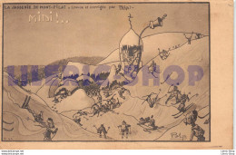 La Jasserie Du Mont-Pilat (42) - Les Sports D'hiver à  La Jasserie Vus Par Un Dessinateur Humoriste - 1942 - Other & Unclassified