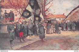 Guerre 1914-18-  CPA D'après Le Tableau De Jf Bouchor - Drapeau Allemand Capturé Par Le 15 ème Corps - War 1914-18