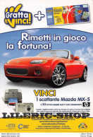 LOTTERIE NAZIONALI - Automobile MAZDA MX-5 - Reclame