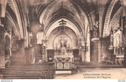LARAJASSE (69) ±1920 - Intérieur De L'église - GUYOT, Édit. - Andere & Zonder Classificatie