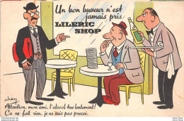 Humour Alcool Abus "Un Bon Buveur N'est Jamais Pris" - CHEN -1951 - Cachet Manuel - Timbres Taxes  Éd. A.P.F. N°19 - Humour