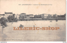 ANDRÉZIEUX (42) INONDATIONS 1907 - Autour Du Boulevard - Éd. JOHANNÈS MERLAT - Andrézieux-Bouthéon