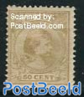 Netherlands 1891 50c, Stamp Out Of Set, Unused (hinged) - Ongebruikt