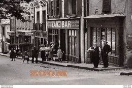 BOËN-sous-LIGNON (42) La Rue St-Jean - Magasin ZANZIBAR - Café L. GESSAND - Vélo -  Éd. Les Tirages Modernes - Other & Unclassified
