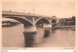 SAINT-JUST-SUR-LOIRE  (42) Le Pont - COMBIER, Imp. Macon - Saint Just Saint Rambert