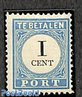 Netherlands 1888 Postage Due, Perf. 12.5, Type III, Unused (hinged) - Otros & Sin Clasificación