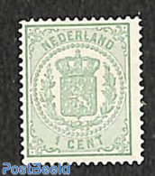 Netherlands 1875 1c, Perf. 13.25, Large Holes, Stamp Out Of Set, Unused (hinged), History - Coat Of Arms - Neufs
