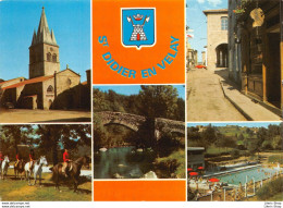 SAINT-DIDIER-EN VELAY (43) - En 1979 - Pont De La Clare, La Semène, La Piscine, L'église.... Éd. LA CIGOGNE - Saint Didier En Velay