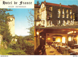 DUNIÈRES (43) - Hôtel De France -  Éd. NOVE - Sonstige & Ohne Zuordnung