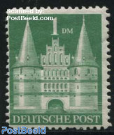 Germany, Federal Republic 1948 Definitives 4v, Type II: Tall Stairs, Vertical Lines In Brickwork Right Tower, Unused (.. - Otros & Sin Clasificación